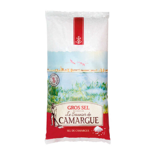 Le Saunier de Camargue gros sel sachet poly 1kg