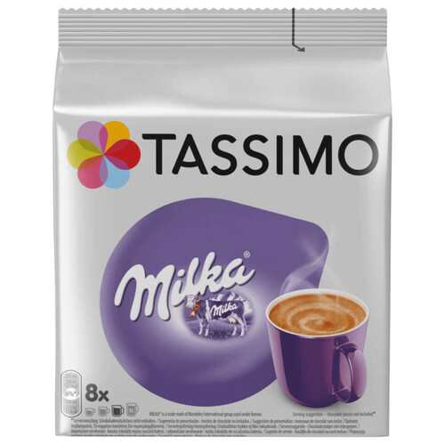 Tassimo Milka 8 dosettes 240g
