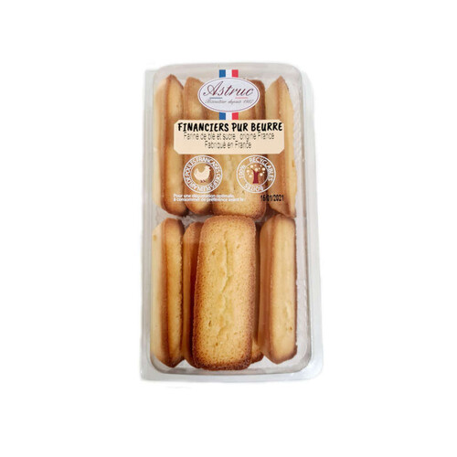 Astruc Pâtisserie Financier au Beurre Frais 180g