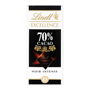 Lindt Excellence Tablette chocolat Noir 70 % de cacao 100 g