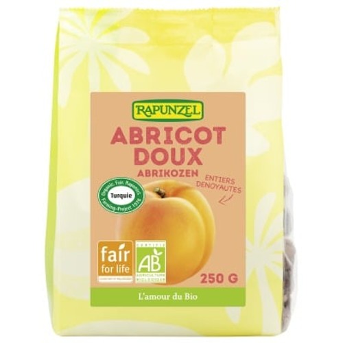 Rapunzel Abricots Entiers Bio 250G