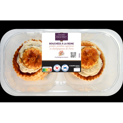 Monoprix Gourmet Bouchées à la Reine x2 300g