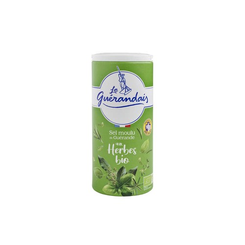 Le Guérandais Sel fin de Guérande aux herbes bio 250g