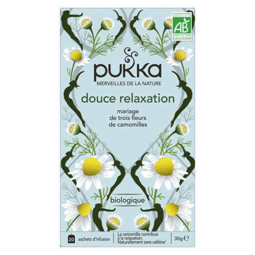 Pukka Merveilles de la nature Infusion douce relaxation Bio x20