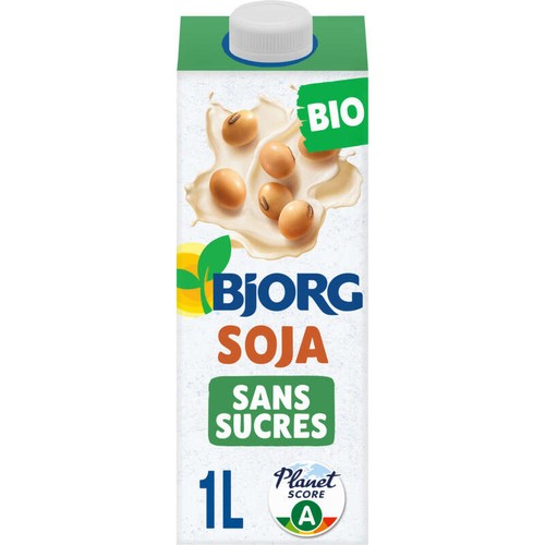 Bjorg Boisson soja nature sans sucres Bio 1L