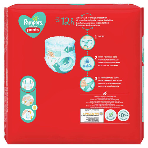 Pampers Baby Dry Pants Paquet T3X27