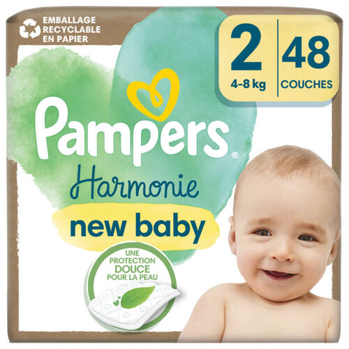 Pampers Harmonie Couches T2 x48
