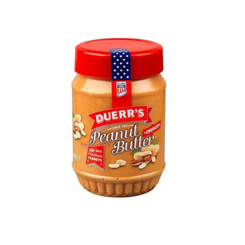Duerr's Beurre de cacahuète avec morceaux 340g