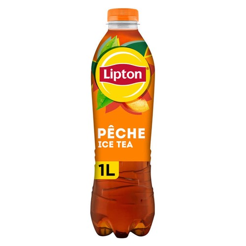 Lipton Ice Tea Thé Glacé Saveur Pêche 1L