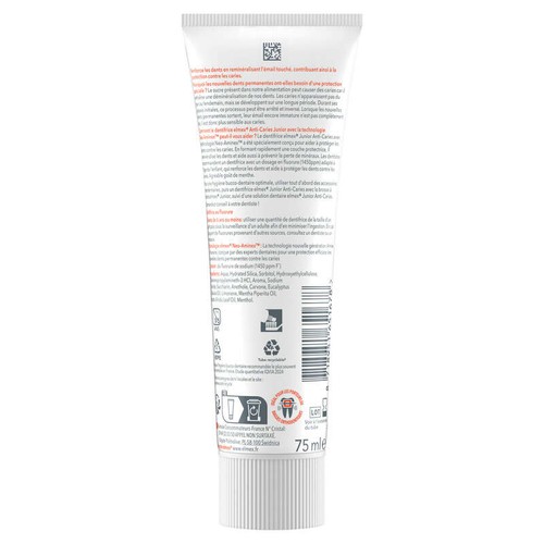 Elmex Dentifrice Enfant Anti Caries 6-12 Ans 75ml