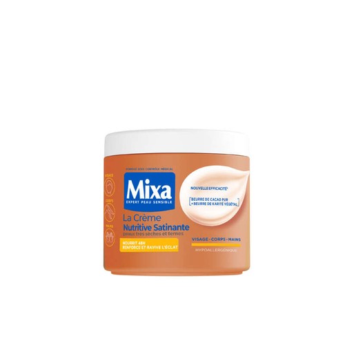 Mixa La Crème nutritive satinante Peaux métissées 400ml