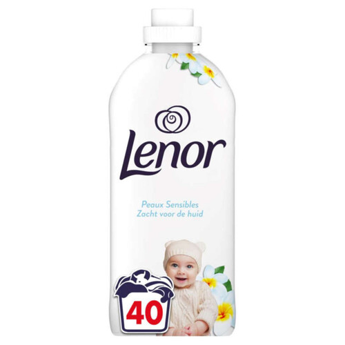 Lenor Liquide Adoucissant Peaux Sensibles 40 Lavages 840ml