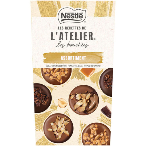 Nestlé Les Recettes De L'atelier Les Bouchées Assortiment 265g