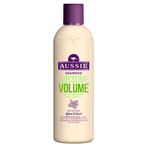 Aussie shampoing aussome volume pour cheveux plats 300ml