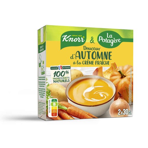 Knorr Soupe Douceur d’Automne à la Crème Fraîche 600ml