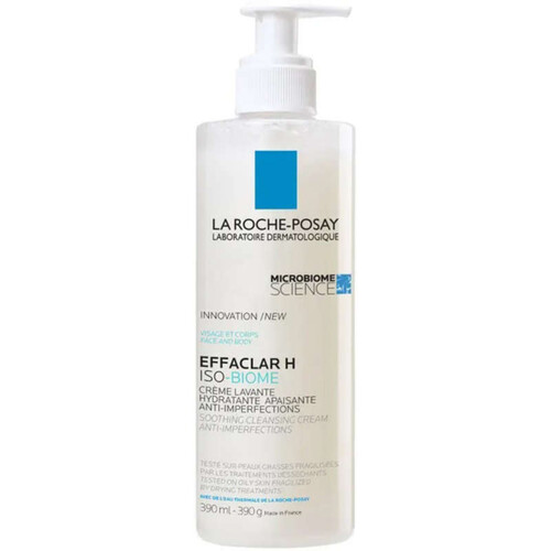 La Roche-Posay Crème Lavante Hydratante Apaisante Effaclar H Iso-Biome 390ml