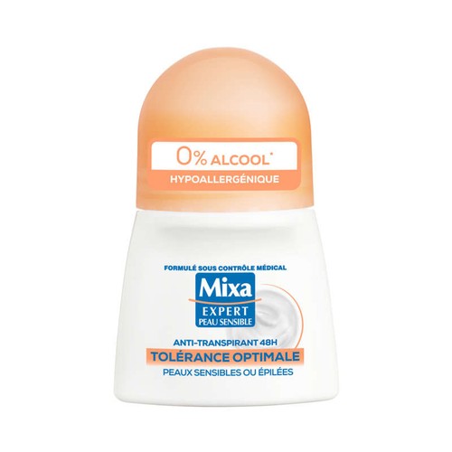 Mixa Déodorant Roll-on Tolérance Optimale 50ml