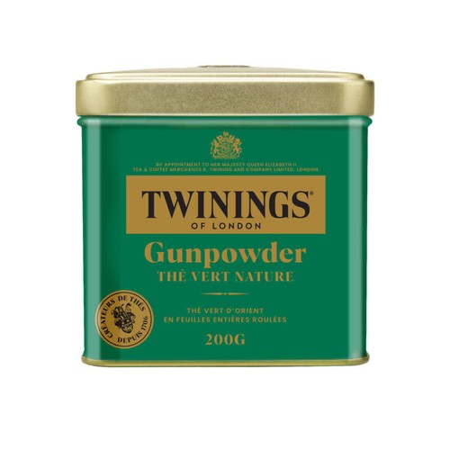 Twinings Gunpowder Thé Vert Nature D'Orient 200g