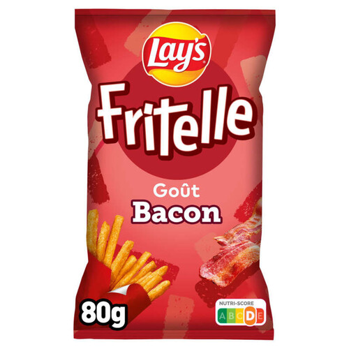 Lay's Fritelle Goût Bacon 80g