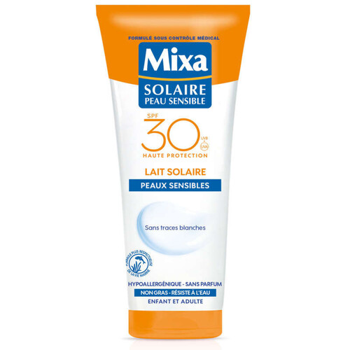 Mixa Lait Solaire Protection Peaux Sensibles SPF30 200ml