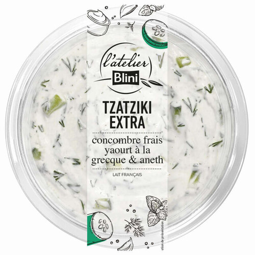 L'Atelier Blini Tzatziki extra 175g