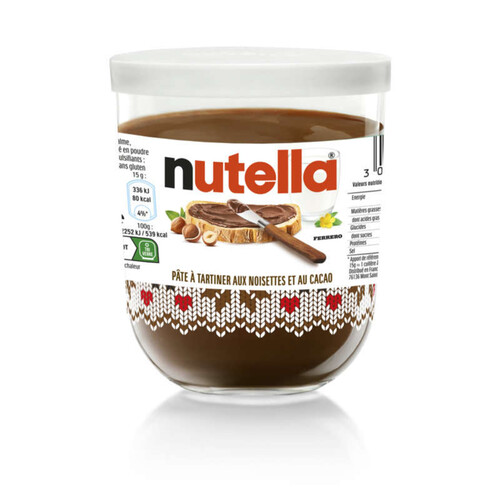 Nutella Pâte à tartiner aux noisettes et au cacao 220g