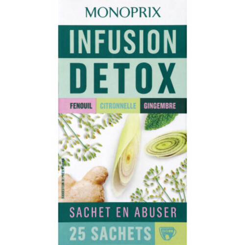 Monoprix Infusion Détox 40g