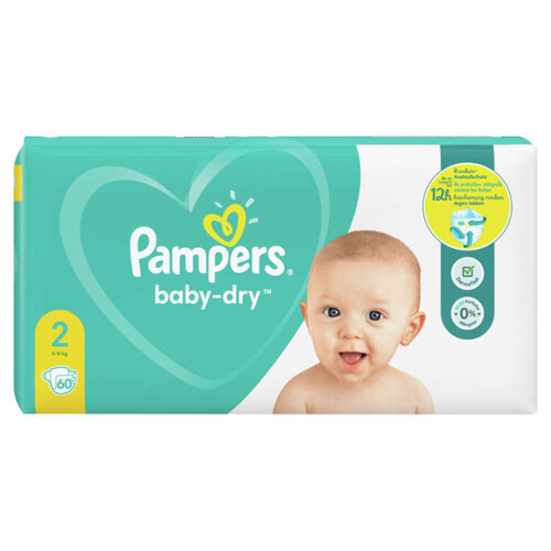 Pampers Baby Dry Geant T2X60