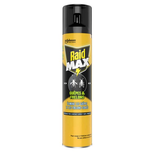 SC Johnson Raid Max Aérosol Guêpes & Frelons 300ml
