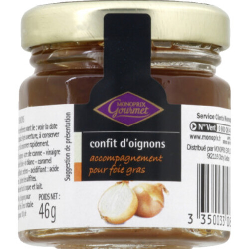 Monoprix Gourmet Confit d'oignons 46g