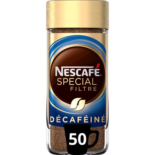 Nescafe Café Soluble Décaféiné, Riche & Subtil 100G
