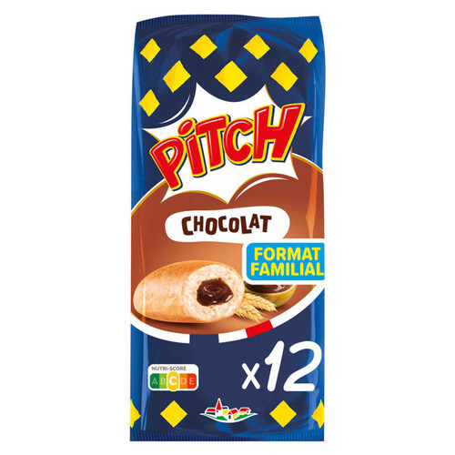 Pitch Brioche Chocolat x12 450g