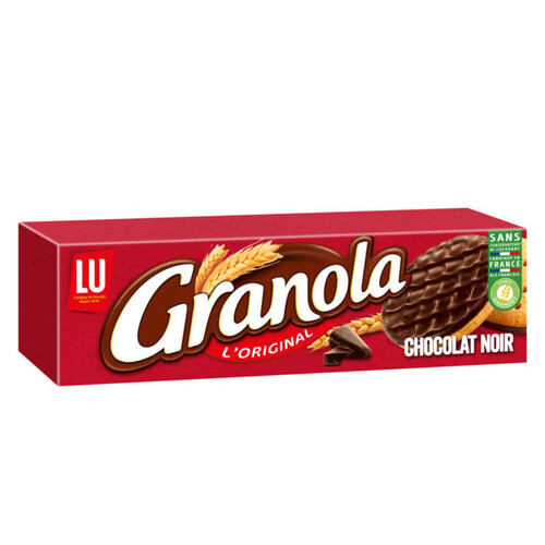 Granola Sablés nappés au Chocolat Noir 195g