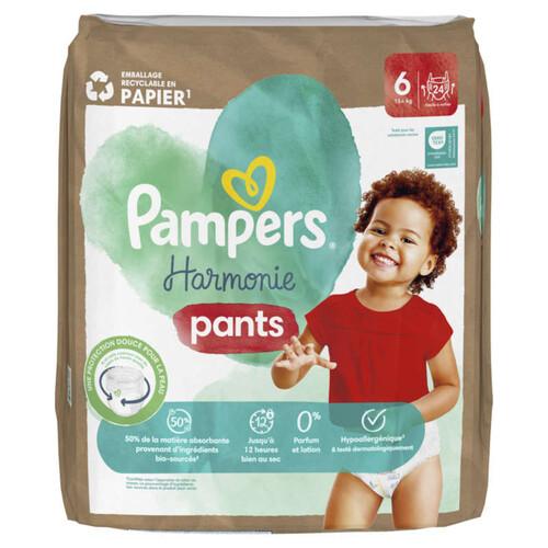 Pampers Harmonie Couches Culottes T6 x24