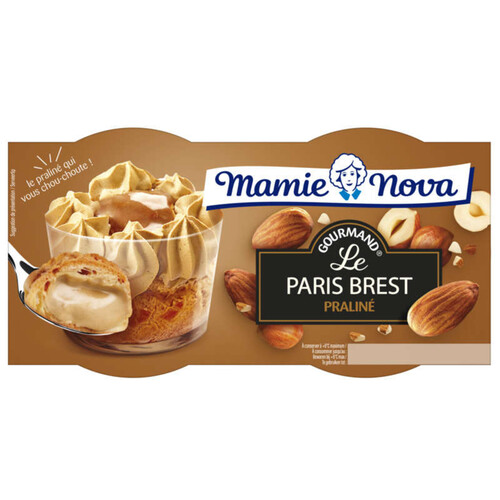 Mamie Nova Paris Brest Praliné 2X90G