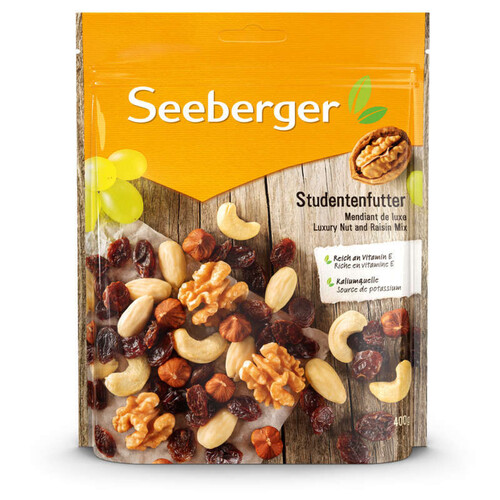 Seeberger Mix de raisins et noix 400g