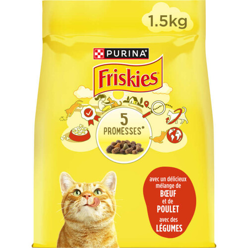 Purina Croquettes Pour Chat Adulte Stérilisé Au Bœuf 1,5 kg