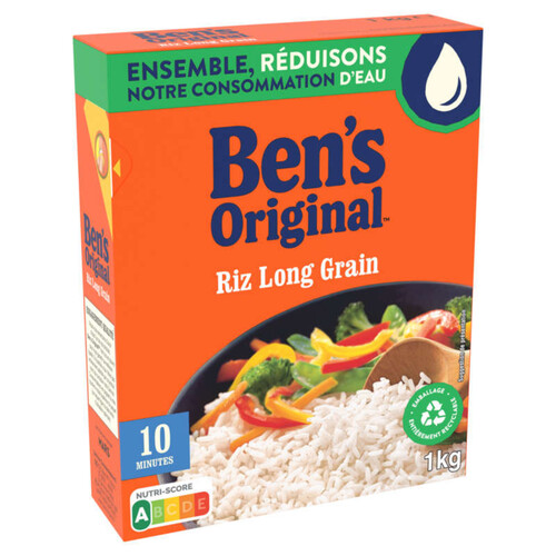 Ben's Original Riz vrac long grain 1kg