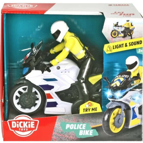 Dickie Toys moto police 17cm