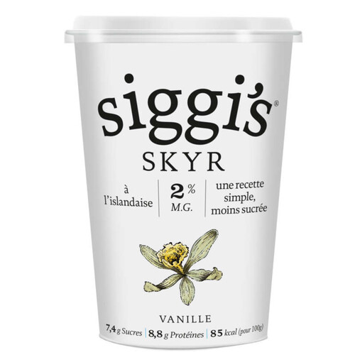 SIGGI'S skyr 2% MG vanille 1x450g
