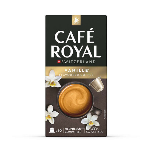 Cafe Royal Café Aromatisé Vanilla Capsules X10