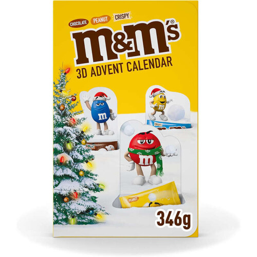 M&M'S Calendrier De L'Avent 3D 346g