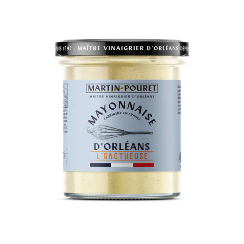 Martin Pouret mayonnaise d'Orléans l'onctueuse 170g