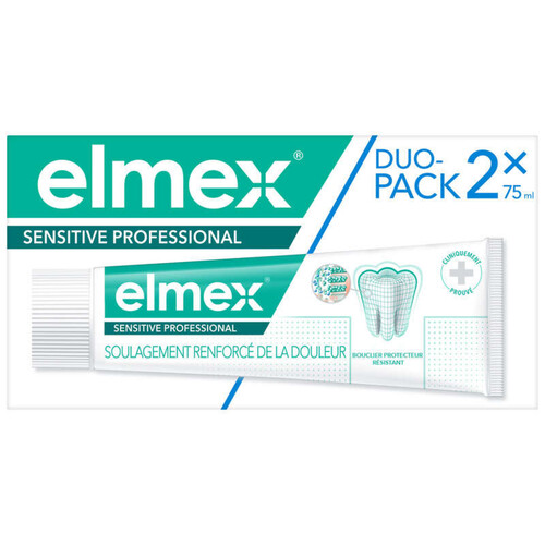 [Para] Elmex Dentifrice Sensitive Professional 2x75ml