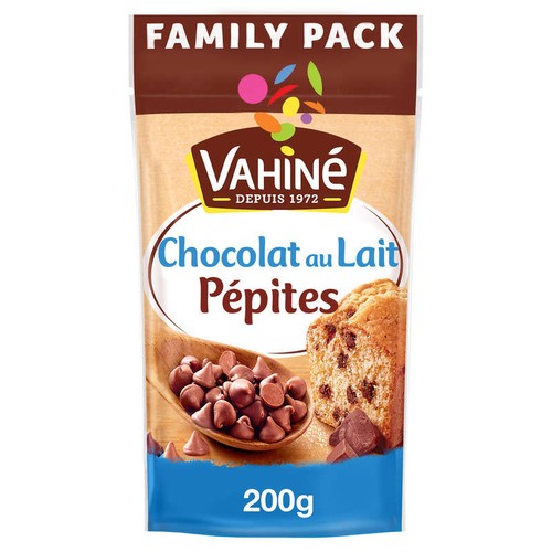 Vahiné Pépites Chocolat Au Lait 200g