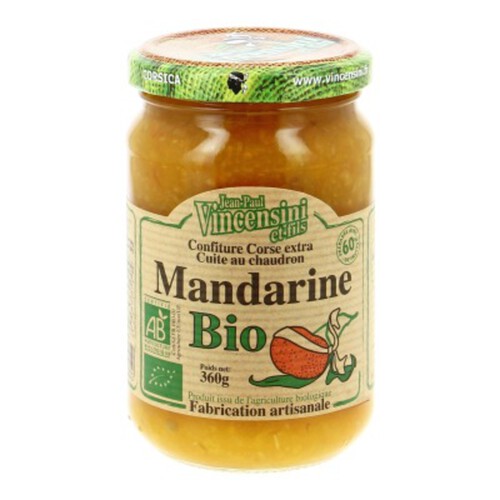 [Par Naturalia] Castagna Di Vallerus Confiture de Mandarine Bio 360g
