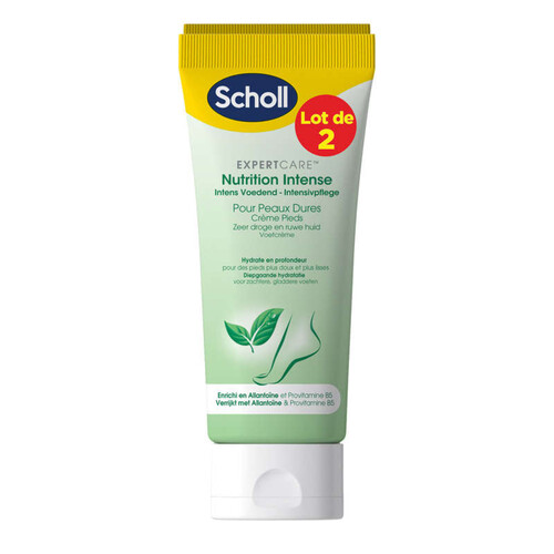 Scholl Crème Nutrition intense 2x75ml