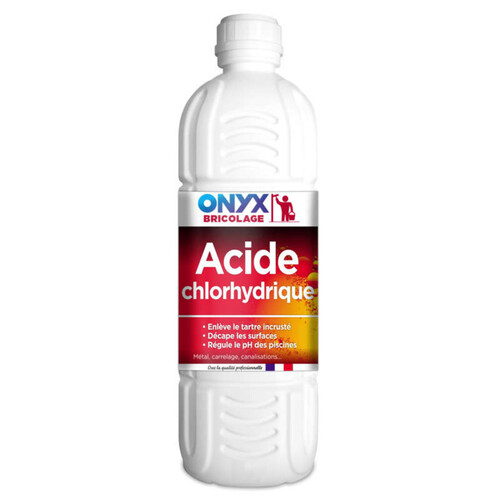 Acide Chlorhydrique 1 L Onyx Bricolage