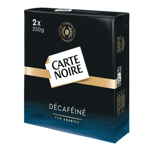 Carte Noire Café Moulu Décaféiné 2x250g