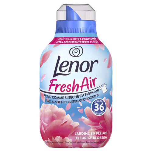 Lenor Liquide Adoucissant Jardins en Fleurs 36 Lavages 500ml